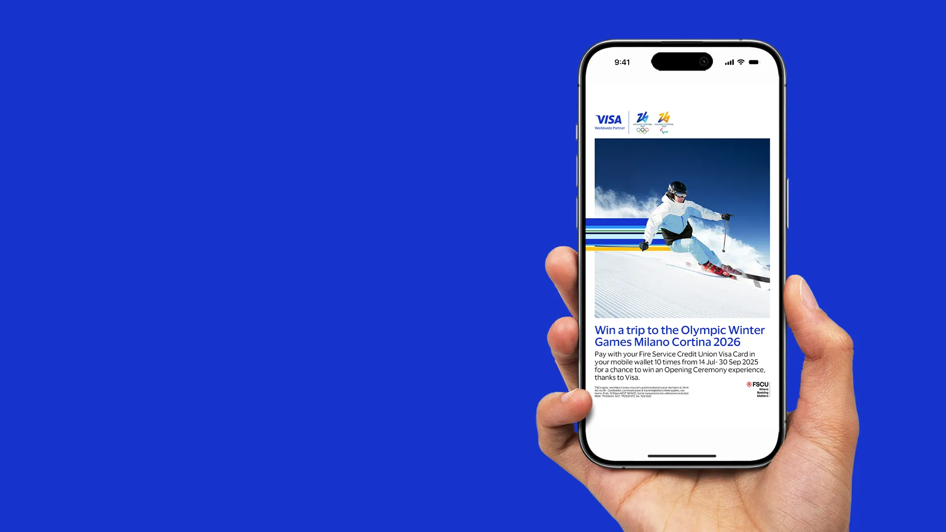 Win a trip to the Olympic Winter Games Milano Cortina 2026